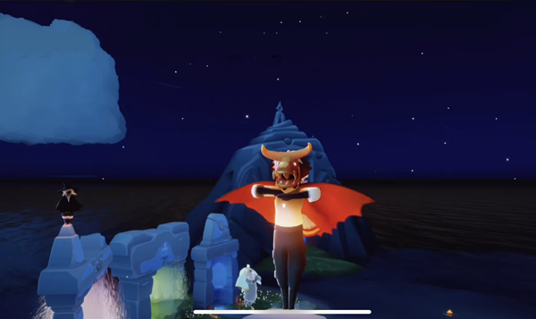 光遇抱拳动作展示有什么 光遇抱拳牛头先祖与动作展示攻略截图