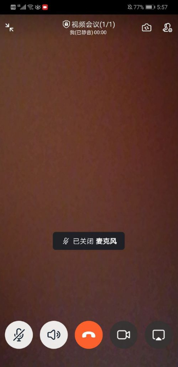 钉钉视频会议怎么关闭麦克风 钉钉视频会议关闭麦克风教程截图