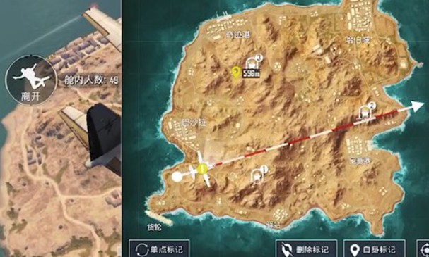 和平精英查看黄金岛写名字的墙?和平精英黄金岛写名字的墙位置分享截图