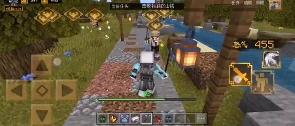 我的世界三国赤壁击败拦路的山贼怎么做？我的世界三国赤壁击败拦路的山贼任务通关详解截图