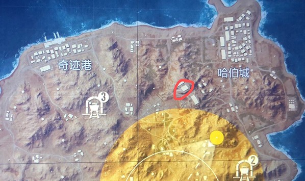 和平精英查看黄金岛写名字的墙?和平精英黄金岛写名字的墙位置分享