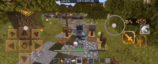 我的世界三国赤壁击败拦路的山贼怎么做？我的世界三国赤壁击败拦路的山贼任务通关详解截图