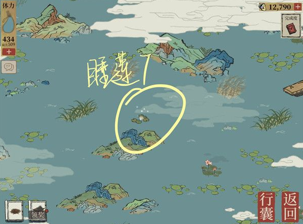 江南百景图钱塘门睡莲位置汇总 江南百景图睡莲在哪截图