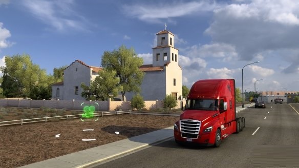 《美国卡车模拟》发布1.40版更新 加入更多底盘、车型、观光点截图