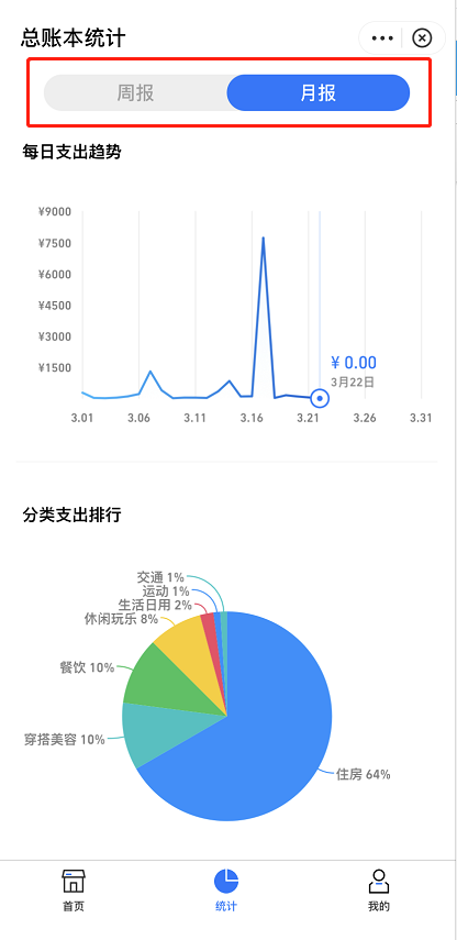 支付宝在哪查看记账本周记录 支付宝查看记账本周记录方法截图