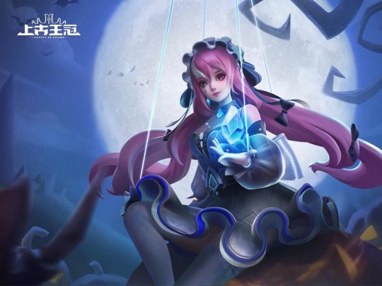 《上古王冠》迎来新英雄“月之魔灵·艾露坦” 高颜值暗系女英雄