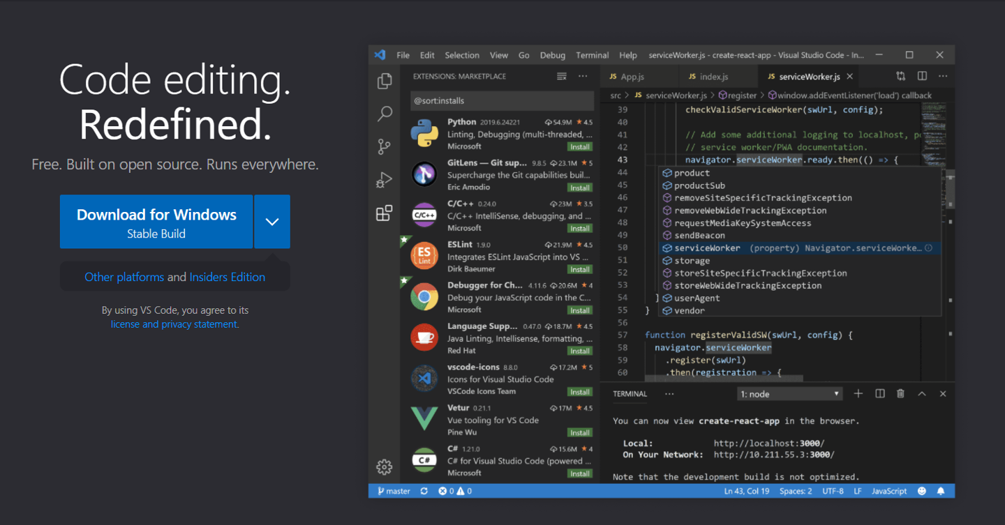 微软 Visual Studio Code 发布 1.56 版本更新