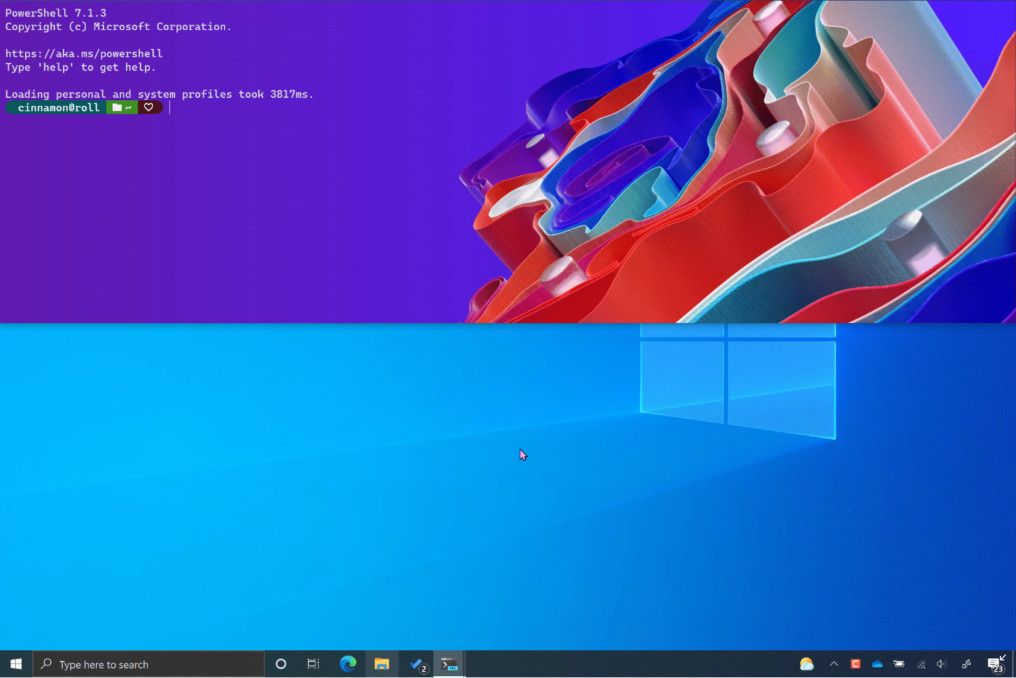 微软发布 Windows Terminal 1.9 预览版更新截图