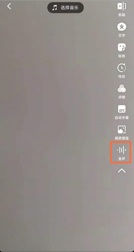 抖音短视频怎样设置变声?抖音短视频使用变声功能教程截图