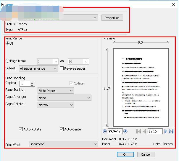 foxit pdf editor如何选页打印?foxit pdf editor选页打印的教程截图