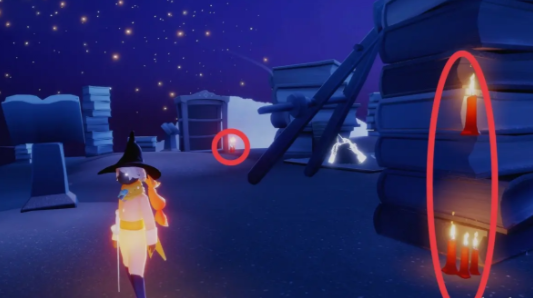 光遇星光沙漠怎么全收集？光遇星光沙漠全收集通关流程截图