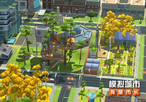 《模拟城市:我是市长》“缤纷乐园版本”登陆苹果AppStore截图