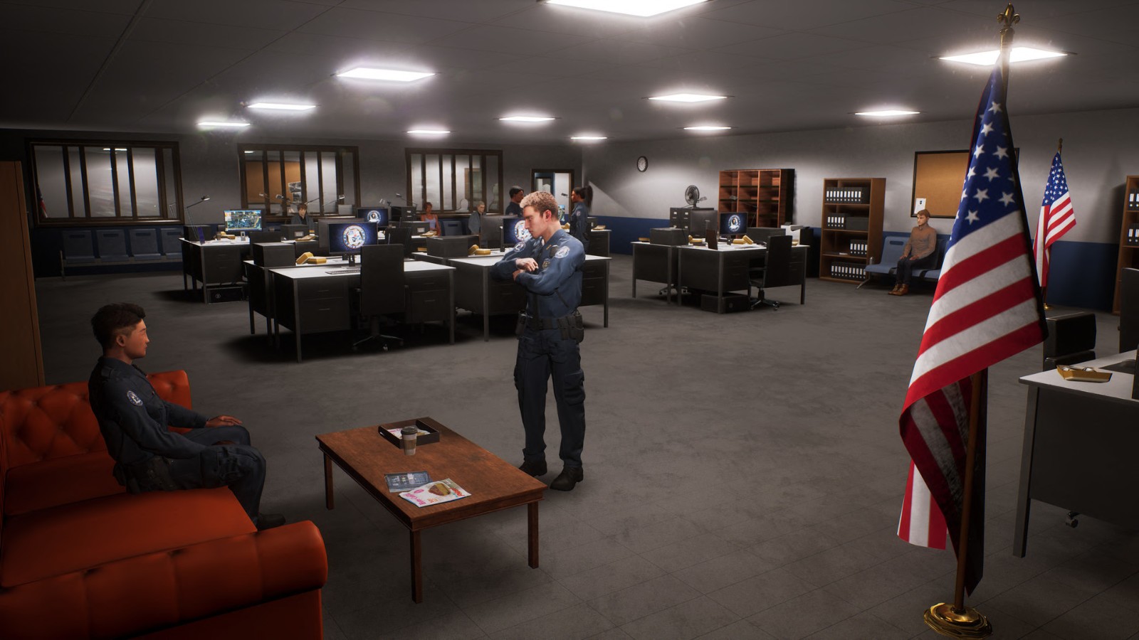 警队模拟游戏《警察模拟器：巡警》上架Steam 6月17日抢先体验截图