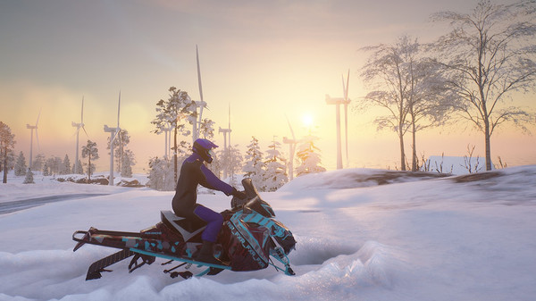 摩托车竞速游戏《直至北境》免费登陆Steam截图