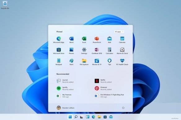 微软发布 Windows11 build 22000.51首个预览版本更新截图
