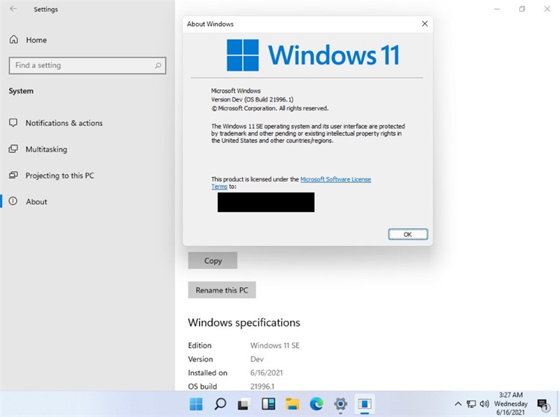 又一款windows11要来 微软 win11 se 版本曝光