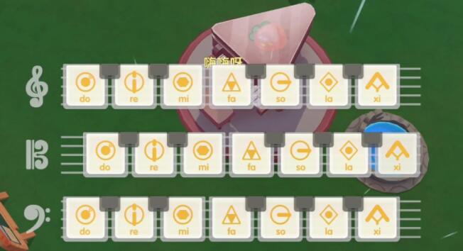 摩尔庄园手游钢琴谱干杯怎么弹？摩尔庄园手游钢琴谱干杯弹奏方法截图