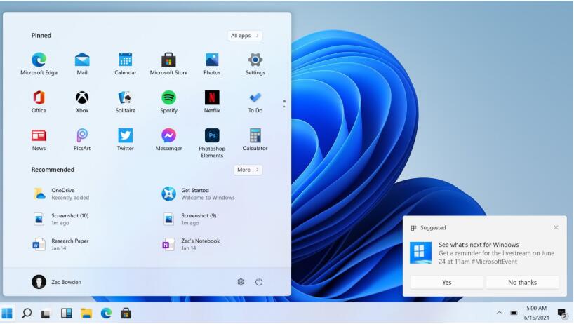 Win11如何找回Win10开始菜单?Win11找回Win10开始菜单的方法截图
