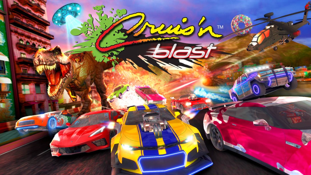 賽車競速游戲《Cruis'n Blast》9月14日登陸Switch 支持中文截圖