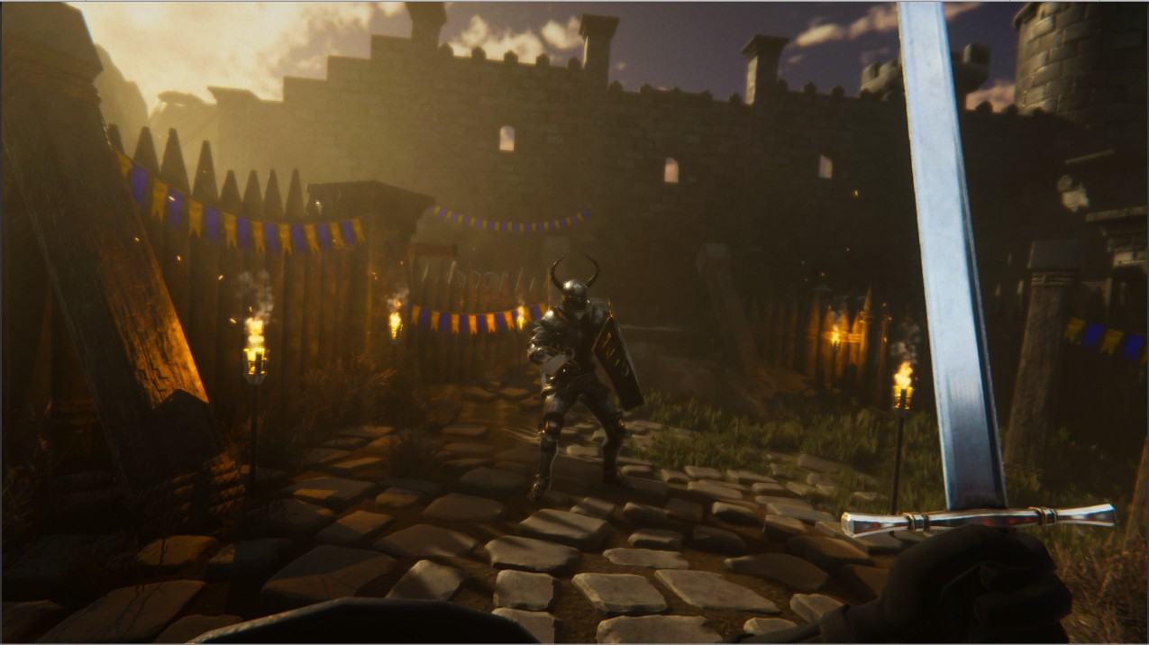 中世纪动作RPG游戏《骑士与歹徒》上架Steam商城截图