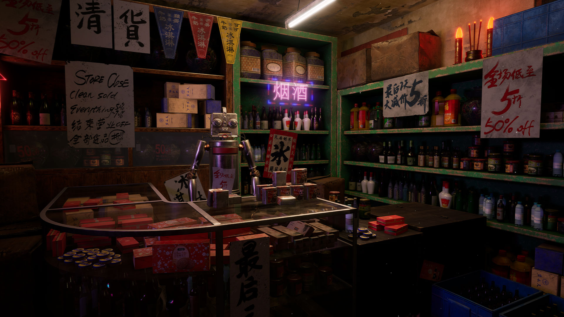 3A级VR互动电影式游戏《A.D. 2047》上架Steam截图