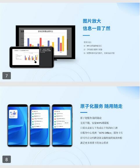WPS HarmonyOS版上线服务中心 PPT新特性一览截图