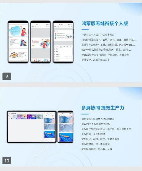 WPS HarmonyOS版上线服务中心 PPT新特性一览截图