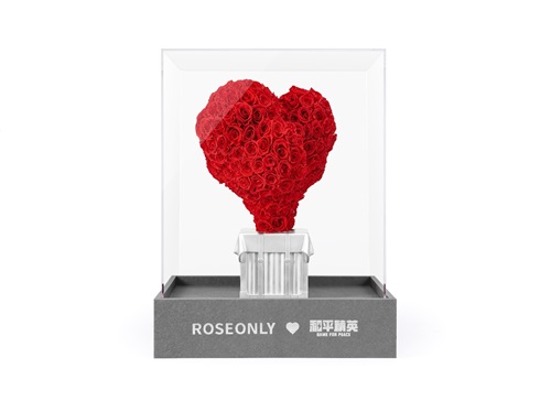 《和平精英》联动ROSEONLY限量联名产品七夕上线 吉莉精美海报赏截图