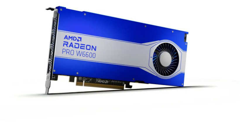 AMD Radeon PRO W6600 显卡上市 售价5899元,支持 8K 显示