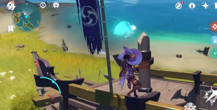 原神名椎滩三个仙灵在哪里？原神名椎滩三个仙灵位置