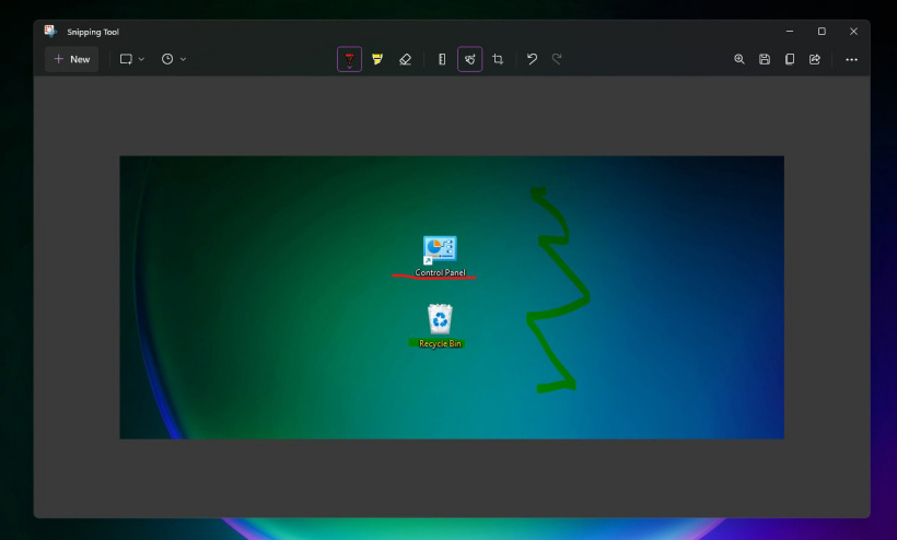 Windows 11 全新截图工具使用体验分享截图