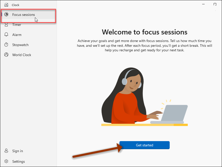 如何在Win11上使用Focus Sessions?Win11上使用Focus Sessions的方法截图