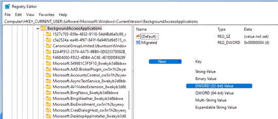 Windows11如何禁用后台应用程序?Windows11禁用后台应用教程截图