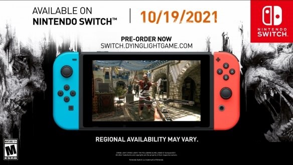 Switch版《消逝的光芒》10月19日发售 支持触摸屏操作
