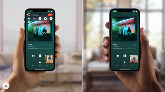 iOS15.1一起听功能怎么用?iOS15.1SharePlay功能使用方法介绍截图