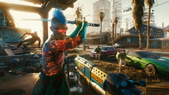 Steam秋季特卖 《赛博朋克2077》收获玩家“特别好评”截图