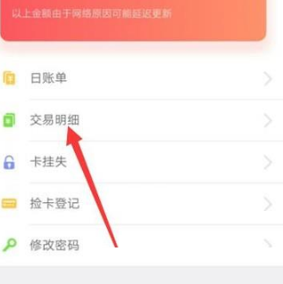 完美校园交易明细如何查看?完美校园交易明细查看教程截图