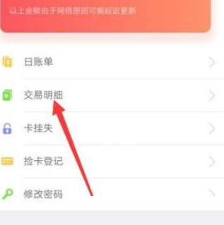 完美校园交易明细如何查看？完美校园交易明细查看教程截图