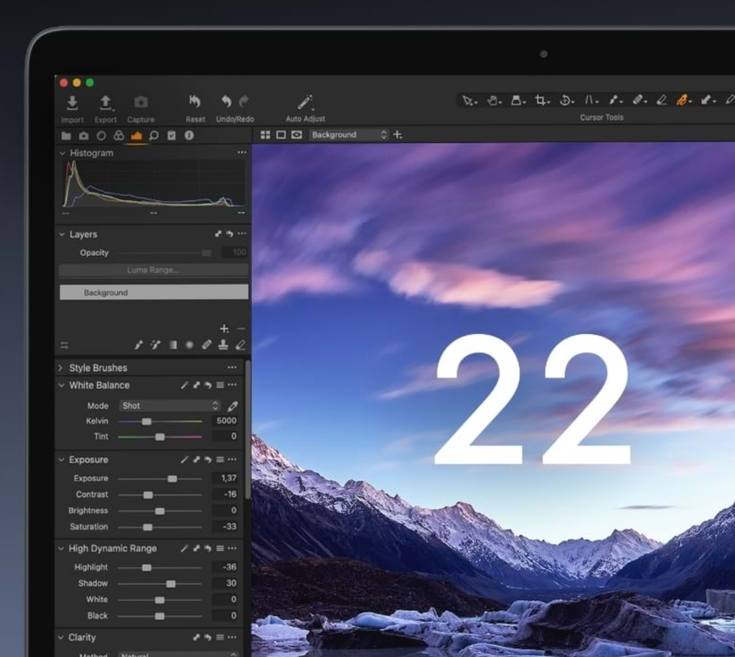Capture One 于12月9日发布 22 版本更新 订阅可获得免费风格包截图