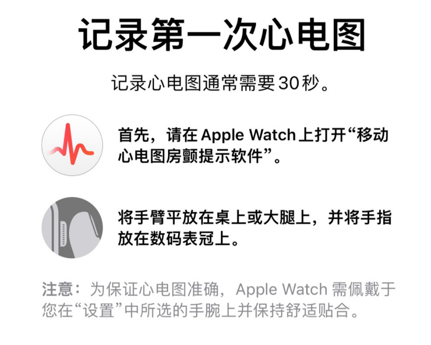 applewatch心电图怎么用苹果手表国行心电图开启教程