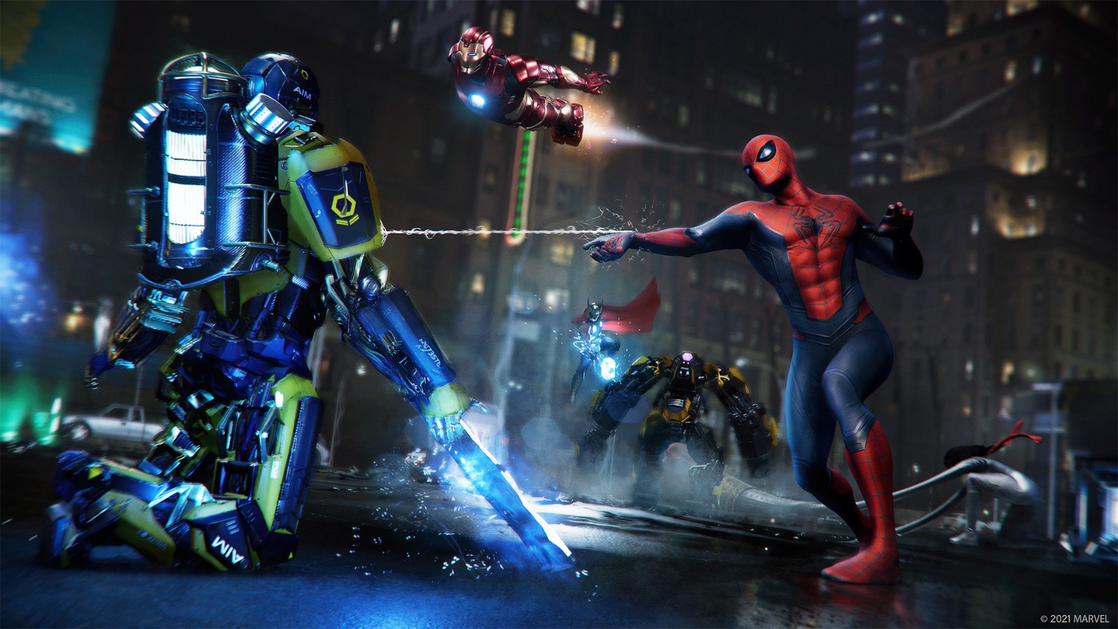 《漫威复仇者联盟》发布 2.2 版本更新 追加PS独占英雄蜘蛛侠截图
