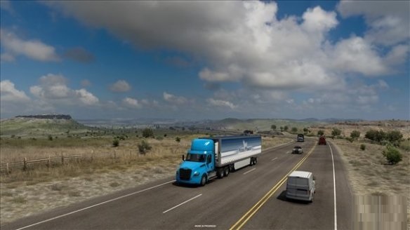 《美国卡车模拟》新DLC“得克萨斯州”首个开发日志公布截图