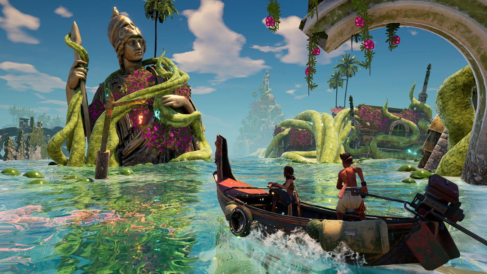 休闲探索冒险游戏《淹没之城：隐藏深度》上架Steam 支持简中截图