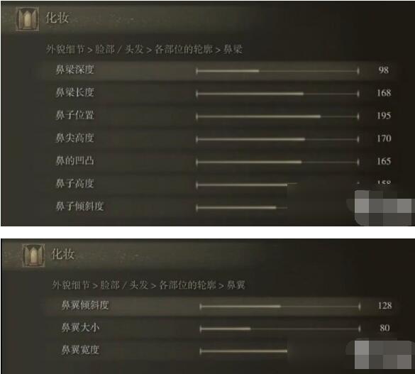 艾尔登法环银发美女怎么捏脸?艾尔登法环银发美女捏脸数据分享截图