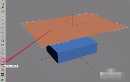 3dmax怎么制作桌布重力效果动画?3dmax制作桌布重力效果动画具体步骤介绍截图