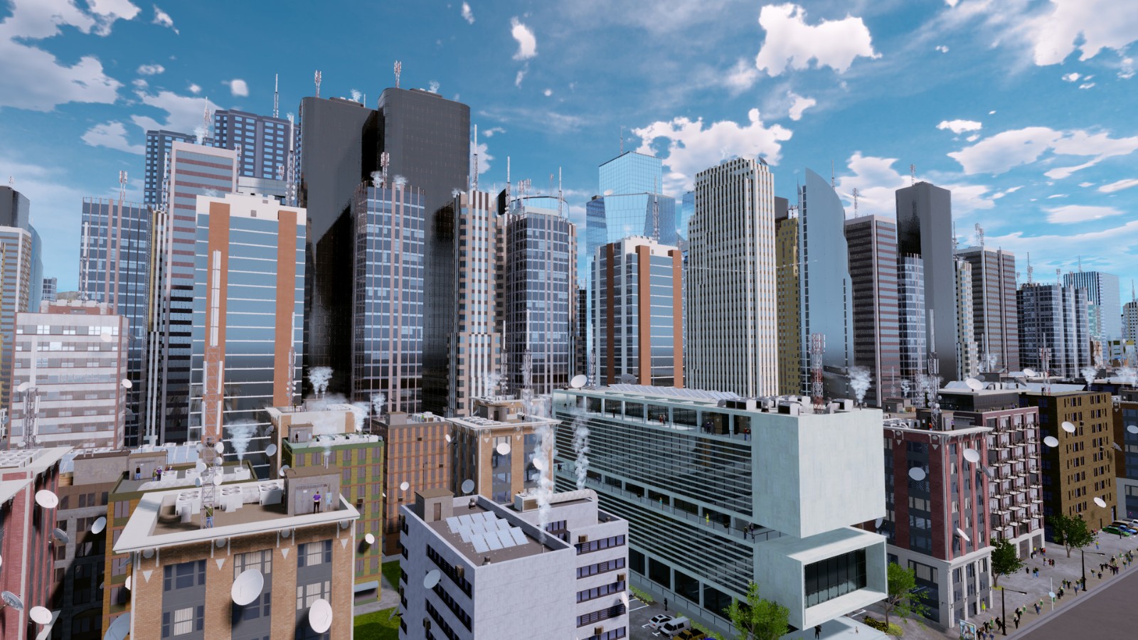 城市建设模拟游戏《高层都市》3月25日Steam抢先体验 支持简中截图