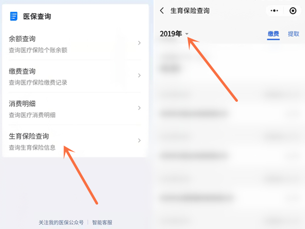 微信怎么查询生育险?微信查询生育险详细步骤截图