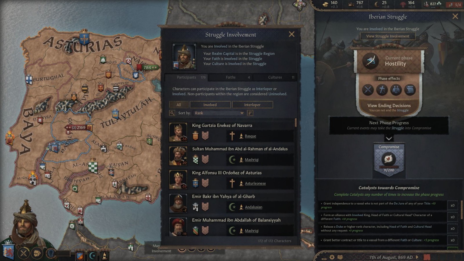 《十字军之王3》新DLC“伊比利亚的命运”5月31日发售 售价6.99美元截图