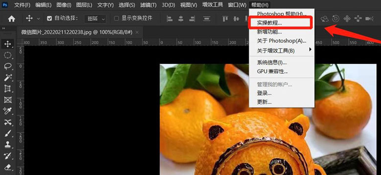 ps怎么打开用户指南?ps打开用户指南教程分享截图