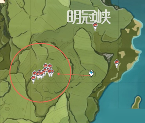 原神野猪林在哪里?原神野猪林位置一览截图